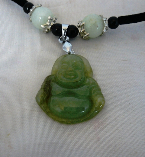 Childrens Laughing Buddha Necklace